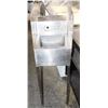 Image 1 : HAND SINK WITH LEGS- 14" X 21" X 47"