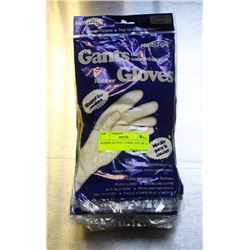 RUBBER GLOVES   LARGE  LOT OF 12