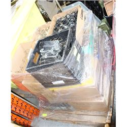 PALLET OF ASSORTED GLASSWARE