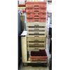 Image 1 : DISH TRAY DOLLY WITH 13 TRAYS