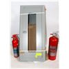 Image 1 : NEW WALL CABINET AND 2 FIRE EXTINGUISHERS FULLY