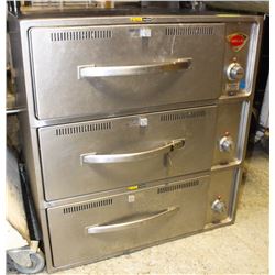 3 DRAWER WELLS FOOD WARMER