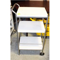 3 SHELF SERVICE CART 20"X15"X36"