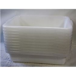 TOTE BOX - LOT OF 10 - NATURAL COLOUR