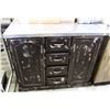 STORAGE CABINET W/ STAINLESS STEEL COUNTER TOP