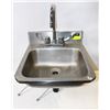WALL MOUNT HAND SINK WITH TRAP