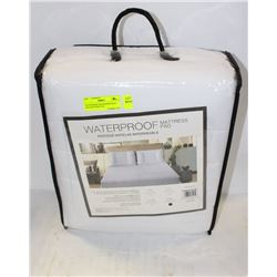 WATERPROOF MICROFIBER KING SIZE MATTRESS PAD