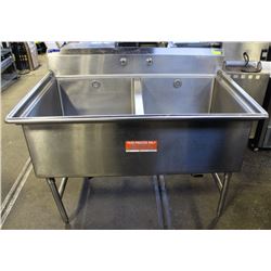 DOUBLE STAINLESS STEEL SINK HEAVY DUTY