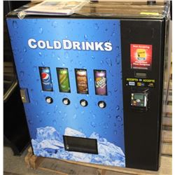 BRAND NEW CASHLESS COOLER VENDING MACHINE IN BOX
