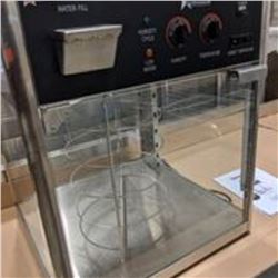 18" REVOLVING PIZZA DISPLAY WITH HUMIDITY/TEMPERA