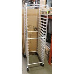 NEW ALUMINUM 20 PAN BUN RACK