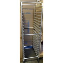 NEW ALUMINUM 20 PAN BUN RACK