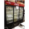 Image 1 : 3 DOOR SLIDING COCA-COLA BOTTLE & CAN COOLER