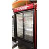 Image 1 : 2 DOOR SLIDING GLASS COCA-COLA COOLER