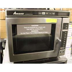 AMANA 1700 WATT RC MICROWAVE, STAINLESS STEEL