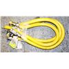Image 1 : LOT OF 4 QUICK-RELEASE NATURAL GAS HOSES- 3/4"