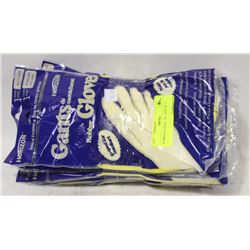 RUBBER GLOVES   XL  LOT OF 12