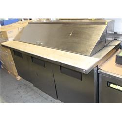 6' TRUE REFRIGERATED 3 DOOR PREP STATION