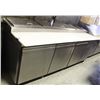 Image 1 : 94" ICB 3 DOOR REFRIGERATED PREP STATION