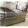 Image 1 : QUEST 4 BURNER, FLAT TOP DUAL COMBINATION OVEN