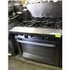 Image 1 : 6 BURNER RANGE WITH OVEN