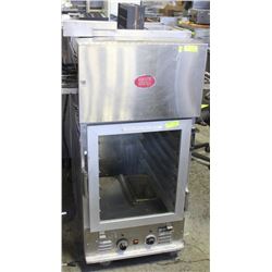 NICHOLSON CONVEYOR-OVEN MOUNTED DOYON PROOFER