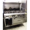Image 1 : GARLAND 8 BURNER RANGE WITH SINGLE OVEN