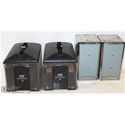 CASE WITH 4 NEW CASCADES SERV ONE NAPKIN