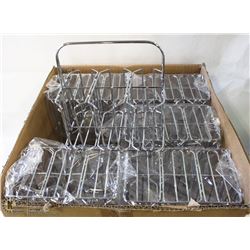 CASE (12) OF NEW 6 SLOT JAM HOLDER WIRE DISPLAYS