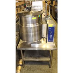 CLEVELAND ELECTRIC TILTING STEAM KETTLE MOUNTED