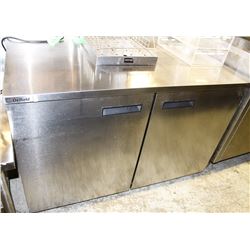 DELFIELD 2-DOOR COMMERCIAL UNDERCOUNTER COOLER