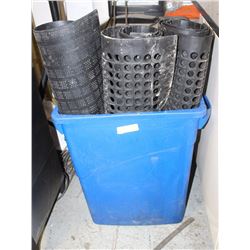 GROUP OF 3 RUBBER COMMERCIAL KITCHEN MATS