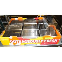 FLAT OF COMMERCIAL COUNTERTOP NAPKIN DISPENSERS