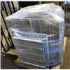 Image 1 : PALLET OF MANY VARIOUS COMMERCIAL COOLER RACKS