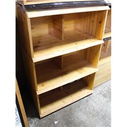 COMMERCIAL GRADE WOOD STORE DISPLAY SHELVING UNIT