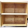 Image 1 : COMMERCIAL GRADE WOOD STORE DISPLAY SHELVING