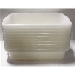 TOTE BOX - LOT OF 10 - NATURAL COLOUR