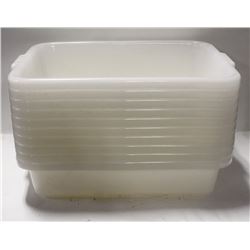 TOTE BOX - LOT OF 10 - NATURAL COLOUR