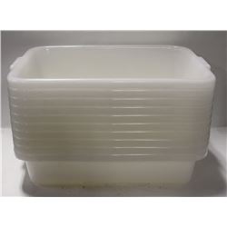 TOTE BOX - LOT OF 10 - NATURAL COLOUR