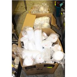 BOX OF 7" ROUND FOIL TAKE-OUT CONTAINERS,