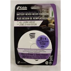 NEW KIDDE TALKING SMOKE AND CARBON MONOXIDE ALARM