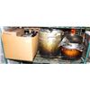 Image 1 : SHELF CONTENTS: ASSORTED COMMERCIAL ALUM. HD POTS