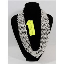 LOT OF 6 THICK COSTUME CHAINS