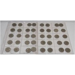 VINTAGE 2 SHEETS OF 40 1969, 1982-1983