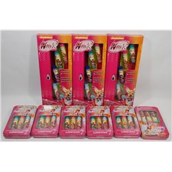 FLAT OF SEALED NICKELODEON LIP BALMS