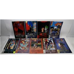 BUNDLE OF 8 WORLDS FINEST COMIC BOOKS