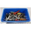 Image 1 : BLUE TRAY OF SOCKETS, WRENCHES & ETC.