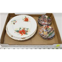 LOT OF 6 AVON CANADIAN PORTRAITS PLATES COLLECTION