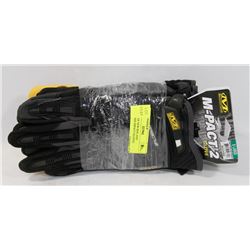 3 PAIRS OF NEW BDG AND MECHANIX IMPACT GLOVES.