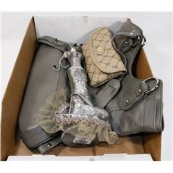 BOX OF WOMENS ACCESSORIES